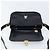 Borsa a spalla CÉLINE Carrozza in pelle nera e oro Auth ka2957 Nero D'oro - vista 15
