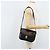 Borsa a spalla CÉLINE Carrozza in pelle nera e oro Auth ka2957 Nero D'oro - vista 24