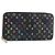 Louis Vuitton Cartera Zippy Monograma Multicolor Negro M60243 LV Auth bs33783