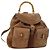 Bamboo Zaino in Bambù GUCCI Camoscio Marrone Oro 003 2058 0016 Auth LNZ352 D'oro