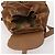 Bamboo Zaino in Bambù GUCCI Camoscio Marrone Oro 003 2058 0016 Auth LNZ352 D'oro - vista 18