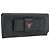 Saffiano PRADA Cartera Larga de cuero Safiano Negro Oro Auth bs33777 Dorado