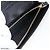 Saffiano PRADA Cartera Larga de cuero Safiano Negro Oro Auth bs33777 Dorado - vista 19