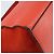Céline Bolso Trapeze de cuero 2 en 1 rojo plata Auth BA11130 Roja - vista 15