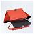 Céline Bolso Trapeze de cuero 2 en 1 rojo plata Auth BA11130 Roja - vista 17