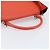 Céline Bolso Trapeze de cuero 2 en 1 rojo plata Auth BA11130 Roja - vista 7