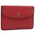 LOUIS VUITTON Clutch Epi Montagne 20 Rosso LV Auth 173743