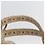 MCM Logogram Vicetos Backpack PVC Leather Beige Gold Silver Auth BA11136 Silvery Golden - view 11