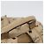 MCM Logogram Vicetos Backpack PVC Leather Beige Gold Silver Auth BA11136 Silvery Golden - view 8