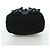 PRADA Borsa a Spalla con Catena Nylon Nero Argento Auth 171449M - vista 10