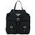 PRADA Borsa a Spalla con Catena Nylon Nero Argento Auth 171449M - vista 2
