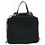 PRADA Borsa a Spalla con Catena Nylon Nero Argento Auth 171449M - vista 3