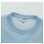 Camiseta de algodón de manga corta en tejidos de punto CHANEL azul claro CC Auth 168330M - vista 12