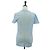 Camiseta de algodón de manga corta en tejidos de punto CHANEL azul claro CC Auth 168330M - vista 2
