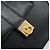 Céline Bolsa de mão CELINE em couro preto e dourado Auth LNZ560A - vista 14