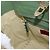 VALENTINO Borsa Rock Studs in pelle 2 in 1 verde oro Auth BA11265 D'oro - vista 25