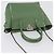 VALENTINO Borsa Rock Studs in pelle 2 in 1 verde oro Auth BA11265 D'oro - vista 6