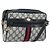 Sac à bandoulière Gucci GG Supreme Sherry Line PVC Marine Or 56 02 004 Auth 173906 Doré Bleu Marine