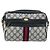 Sac à bandoulière Gucci GG Supreme Sherry Line PVC Marine Or 56 02 004 Auth 173906 Doré Bleu Marine - vue 2