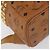 MCM Vicetos Zaino Logogram in pelle PVC marrone oro Auth BA11051 D'oro - vista 12