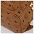 MCM Vicetos Zaino Logogram in pelle PVC marrone oro Auth BA11051 D'oro - vista 13