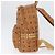 MCM Vicetos Zaino Logogram in pelle PVC marrone oro Auth BA11051 D'oro - vista 4