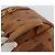 MCM Vicetos Zaino Logogram in pelle PVC marrone oro Auth BA11051 D'oro - vista 7