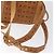 MCM Vicetos Zaino Logogram in pelle PVC marrone oro Auth BA11051 D'oro - vista 9