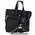 PRADA Funda para prendas de nylon negro plateado Auth bs33522 Plata
