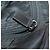 PRADA Funda para prendas de nylon negro plateado Auth bs33522 Plata - vista 26