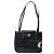 Borsa Tote Gianni Versace in pelle verniciata nera e oro Auth BA10900 Nero D'oro - vista 2