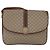 Céline Borsa a Spalla in Tela Macadam CELINE PVC Beige Oro Auth 166227 D'oro - vista 2