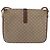 Céline Borsa a Spalla in Tela Macadam CELINE PVC Beige Oro Auth 166227 D'oro - vista 3