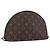 LOUIS VUITTON Pochette Cosmetica Demi Ronde Monogram M47520 LV Auth BA10964 Monogramma