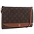 LOUIS VUITTON Borsa a Spalla Monogram Bordeaux 27 M51797 LV Auth BA11255 Monogramma