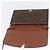 LOUIS VUITTON Borsa a Spalla Monogram Bordeaux 27 M51797 LV Auth BA11255 Monogramma - vista 19