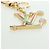 LOUIS VUITTON LV Iconic Superflat Charm Metall Goldton M02468 LV Auth LNZ409SAM - Ansicht 10