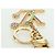 LOUIS VUITTON LV Iconic Superflat Charm Metall Goldton M02468 LV Auth LNZ409SAM - Ansicht 15