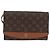 LOUIS VUITTON Borsa a Spalla Monogram Bordeaux 24 M51798 LV Auth 173731 Monogramma - vista 13