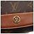 LOUIS VUITTON Borsa a Spalla Monogram Bordeaux 24 M51798 LV Auth 173731 Monogramma - vista 18