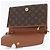 LOUIS VUITTON Borsa a Spalla Monogram Bordeaux 24 M51798 LV Auth 173731 Monogramma - vista 9