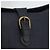 Borsa a Spalla in Tela Trotter Christian Dior Blu Navy e Oro Auth ka2955 D'oro - vista 14