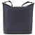 Borsa a Spalla in Tela Trotter Christian Dior Blu Navy e Oro Auth ka2955 D'oro - vista 3