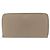 Céline CELINE Langer Geldbeutel Leder Beige Silber Auth am10868 - Ansicht 2