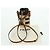 Borsa Mamma Baguette in tela Zucca con catena Step Out FENDI marrone nero Auth 171470SAM - vista 21