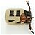 Borsa Mamma Baguette in tela Zucca con catena Step Out FENDI marrone nero Auth 171470SAM - vista 4