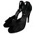 Hermès Sandali in velluto Holy 105 neri Nero