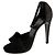Hermès Sandali in velluto Holy 105 neri Nero - vista 3