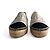 Timeless Chanel Espadrilla piatta in cotone con pattina e punta cap 40 Nero & Bianco - vista 4