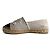 Timeless Chanel Espadrilla piatta in cotone con pattina e punta cap 40 Nero & Bianco - vista 7